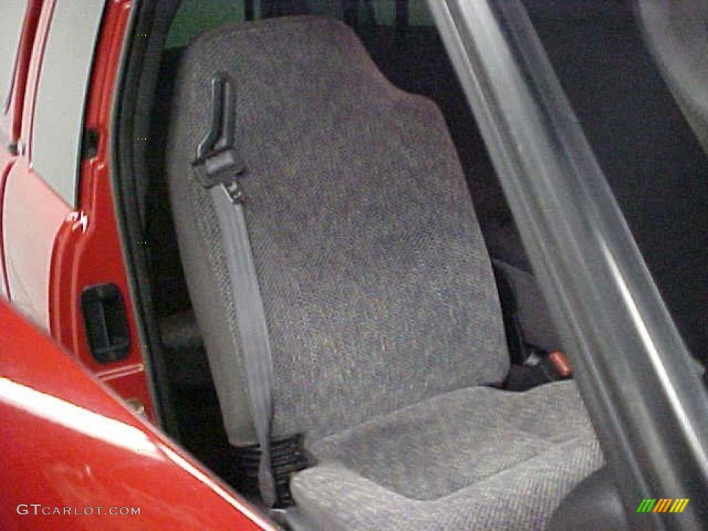 2001 Ram 1500 SLT Club Cab 4x4 - Flame Red / Mist Gray photo #9