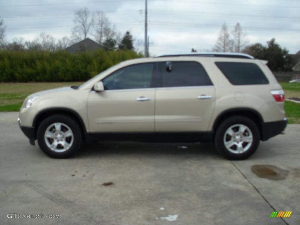 2007 Acadia SLT - Gold Mist Metallic / Titanium photo #1
