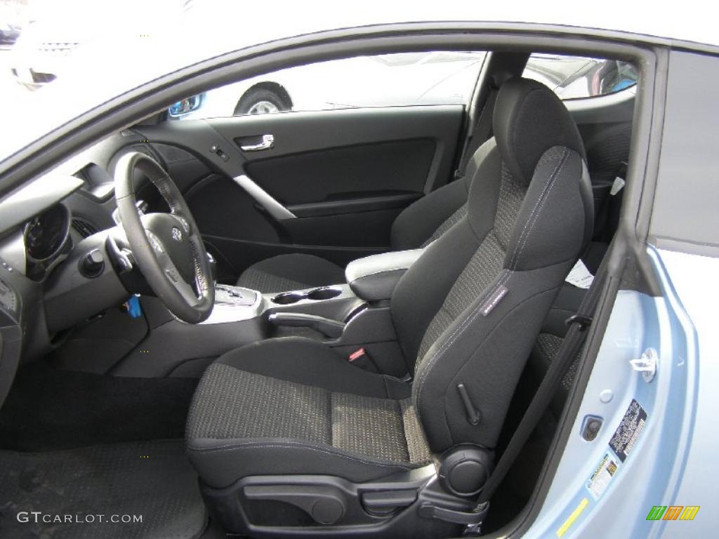 Black Interior 2010 Hyundai Genesis Coupe 2.0T Photo #44935034