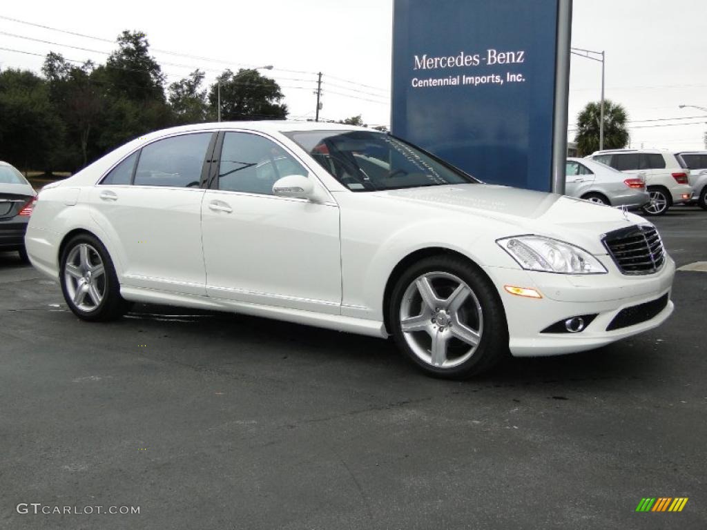2007 S 550 Sedan - Alabaster White / Grey/Dark Grey photo #12