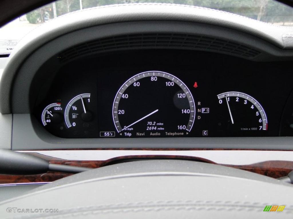 2007 S 550 Sedan - Alabaster White / Grey/Dark Grey photo #20