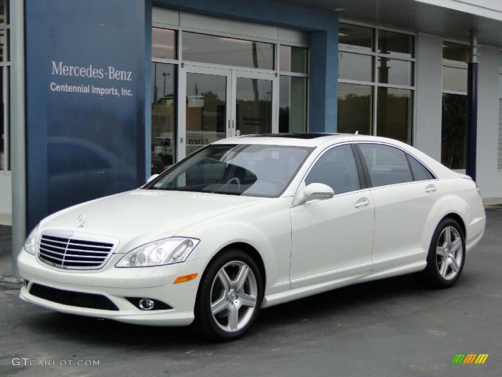 2007 S 550 Sedan - Alabaster White / Grey/Dark Grey photo #43