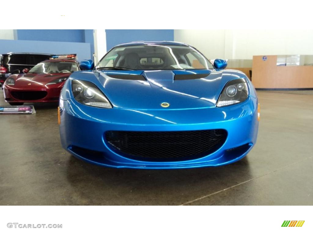 2011 Evora Coupe - Laser Blue / Charcoal photo #12