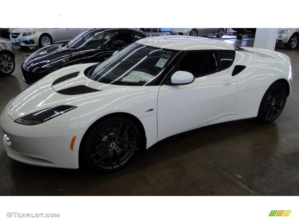 2011 Evora Coupe - Aspen White / Charcoal photo #1