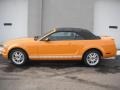 2007 Grabber Orange Ford Mustang V6 Premium Convertible  photo #3