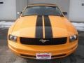 2007 Grabber Orange Ford Mustang V6 Premium Convertible  photo #7