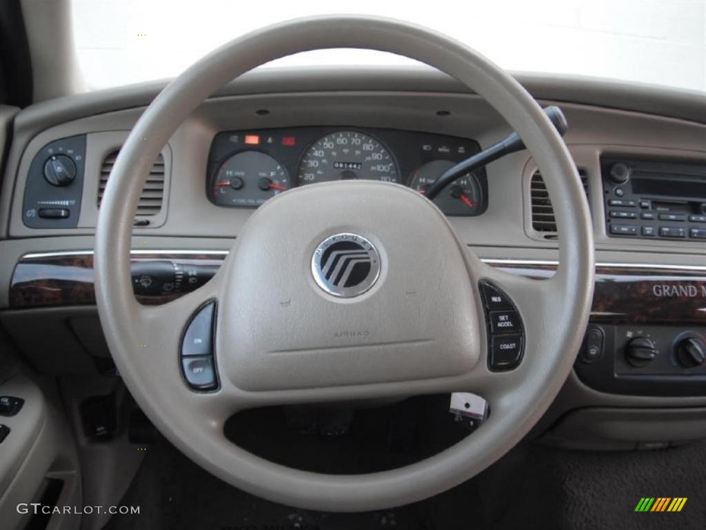 2004 Grand Marquis GS - Spruce Green Metallic / Medium Parchment photo #11