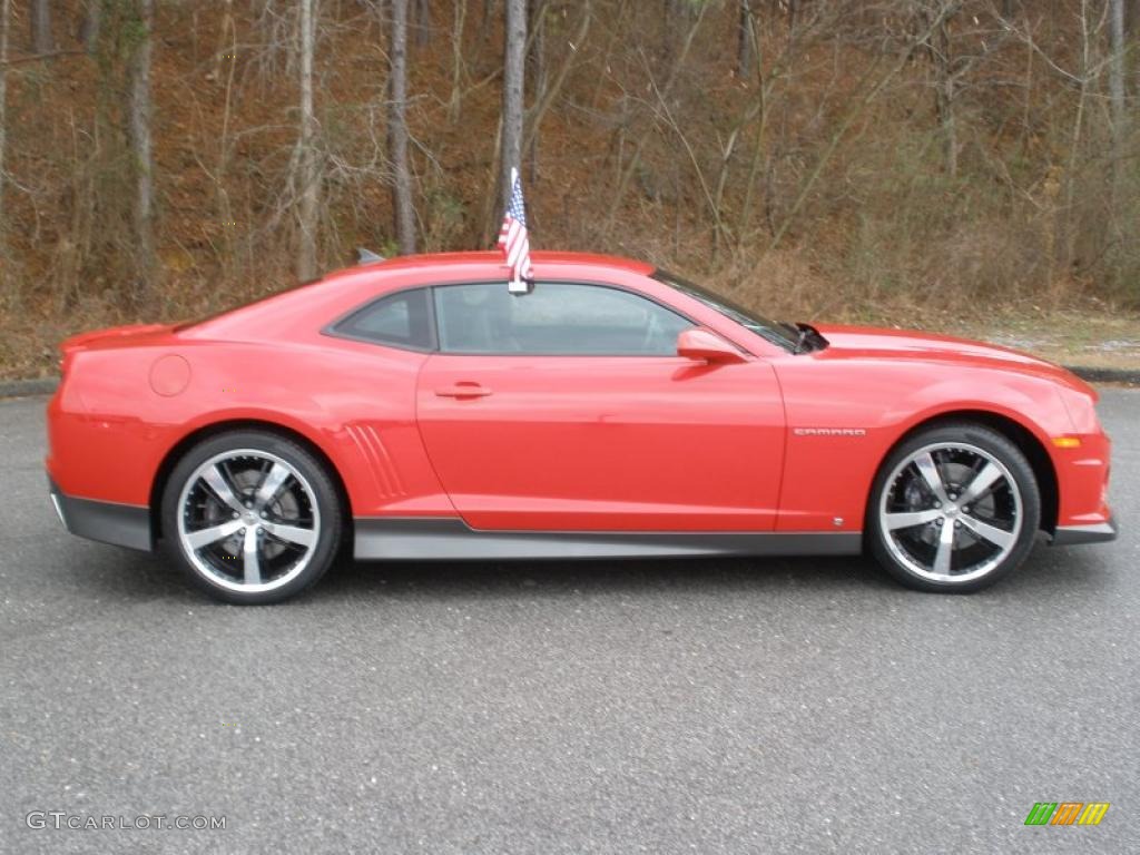 Victory Red 2010 Chevrolet Camaro SS/RS Coupe Exterior Photo #44940061