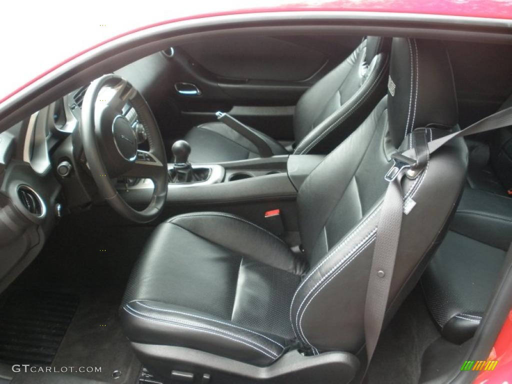 Black Interior 2010 Chevrolet Camaro SS/RS Coupe Photo #44940233