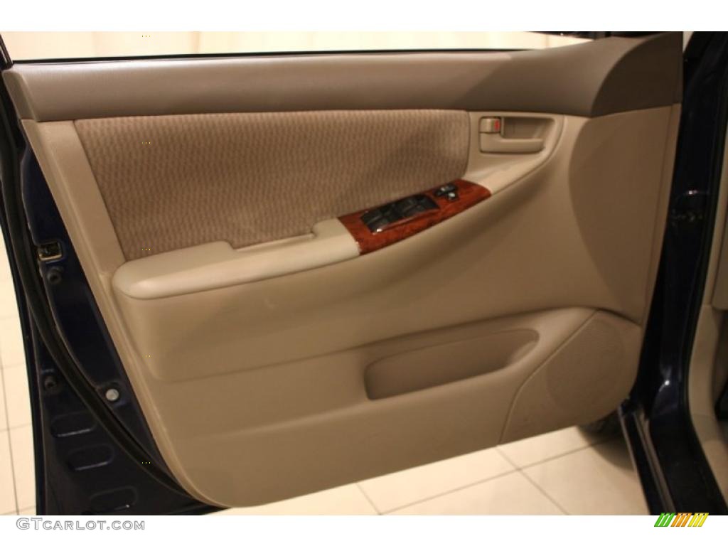 2006 Corolla LE - Indigo Ink Pearl / Beige photo #5