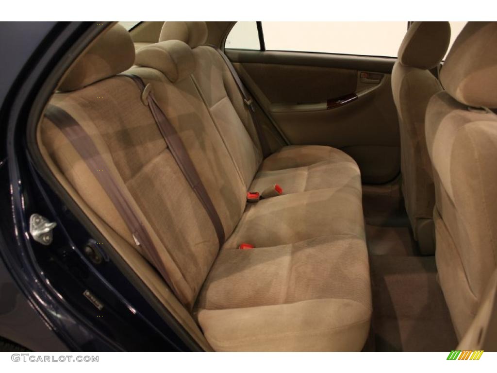 2006 Corolla LE - Indigo Ink Pearl / Beige photo #12