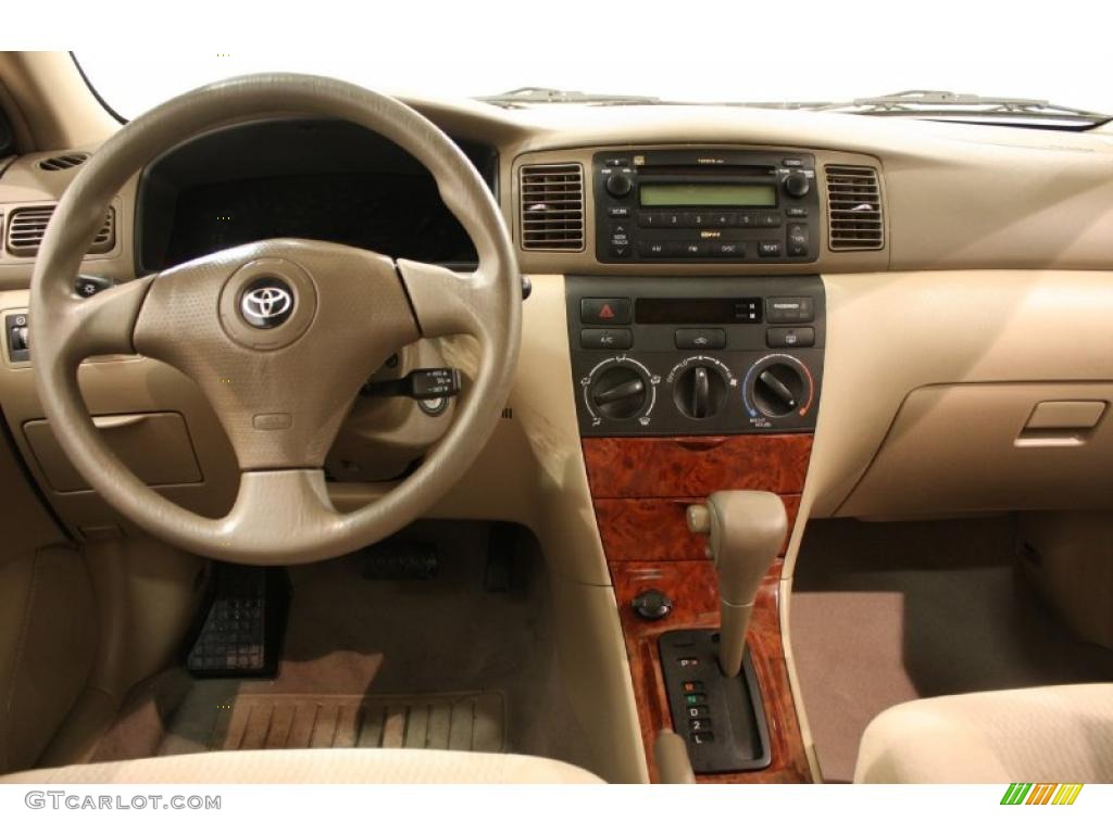 2006 Corolla LE - Indigo Ink Pearl / Beige photo #14