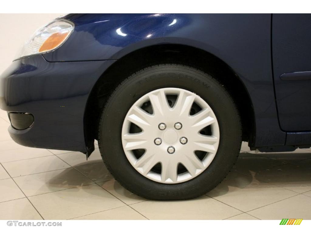 2006 Corolla LE - Indigo Ink Pearl / Beige photo #17