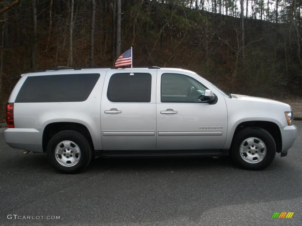 Sheer Silver Metallic 2010 Chevrolet Suburban LT Exterior Photo #44941209