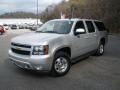 2010 Sheer Silver Metallic Chevrolet Suburban LT  photo #7