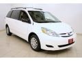 2010 Super White Toyota Sienna LE  photo #1