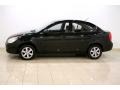 2009 Ebony Black Hyundai Accent GLS 4 Door  photo #4