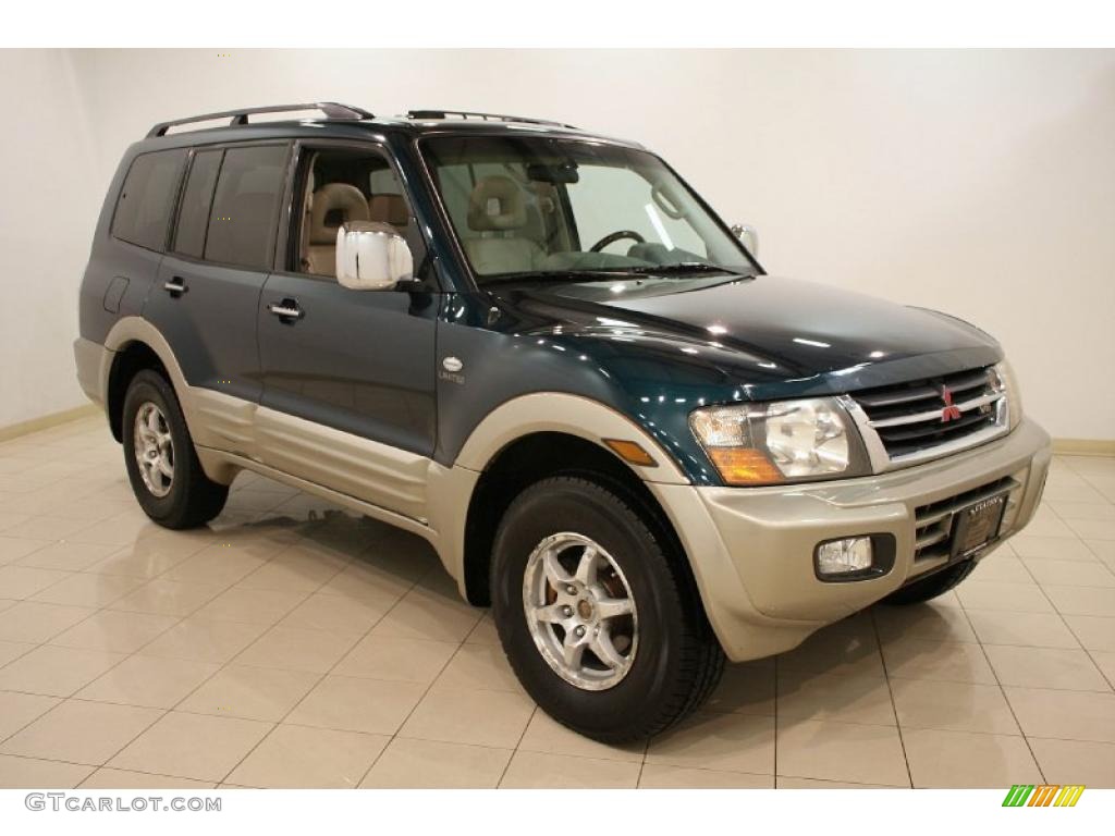 2001 Sequoia Green Mitsubishi Montero Limited 4x4 44901689 GTCarLot