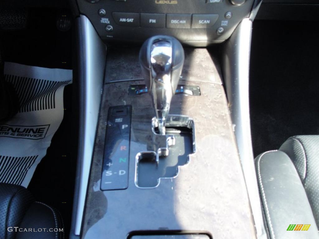 2009 Lexus IS 250 6 Speed Paddle-Shift Automatic Transmission Photo #44944313