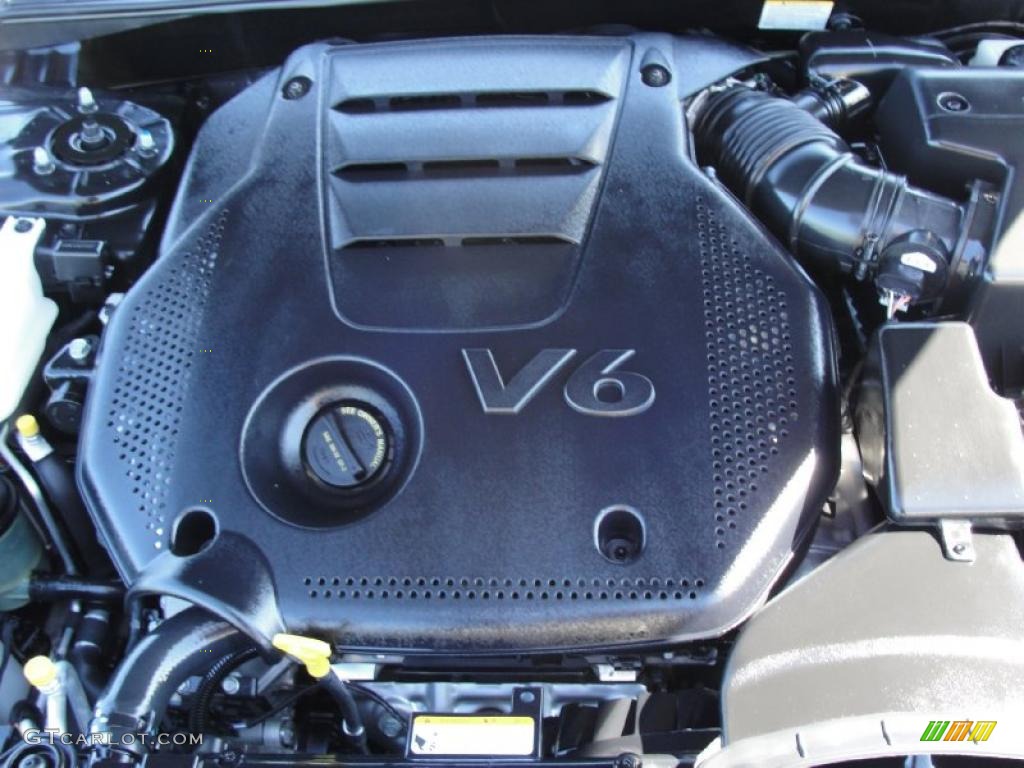 2010 Hyundai Sonata SE V6 3.3 Liter DOHC 24-Valve CVVT V6 Engine Photo #44944781