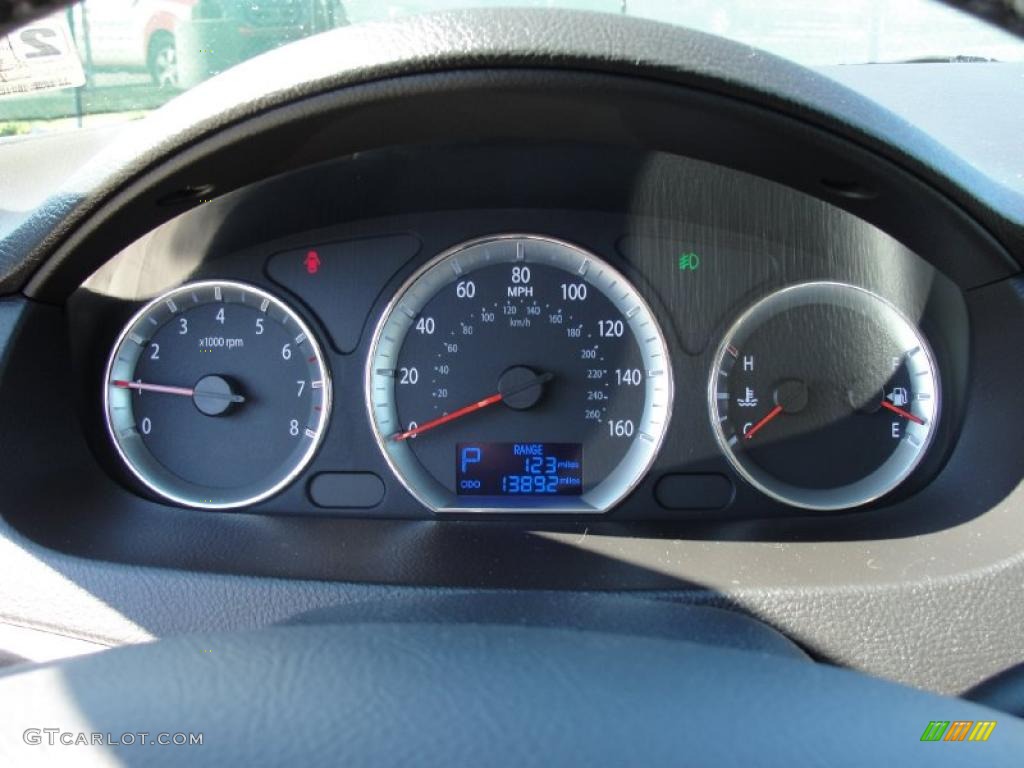 2010 Hyundai Sonata SE V6 Gauges Photo #44945122