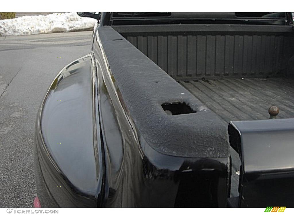 2000 Ram 3500 SLT Extended Cab 4x4 Dually - Black / Mist Gray photo #8