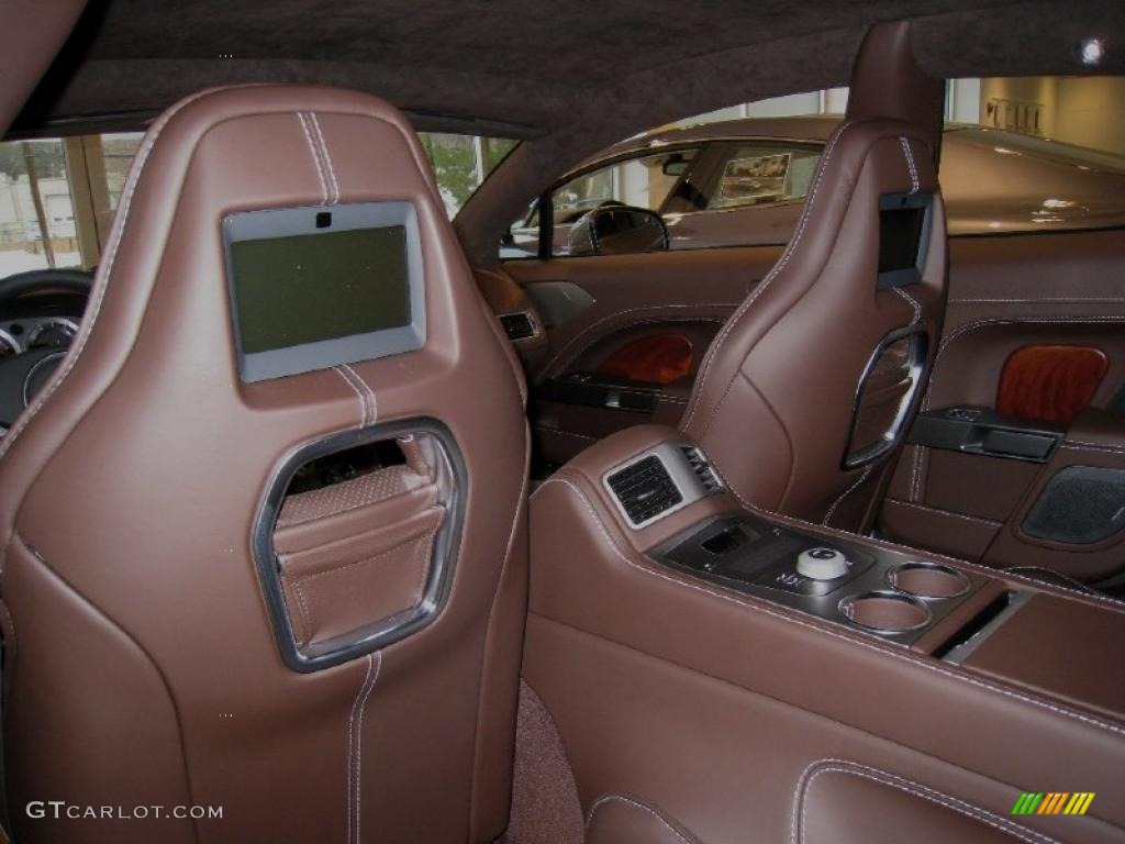 Bitter Chocolate Interior 2011 Aston Martin Rapide Sedan Photo #44945513