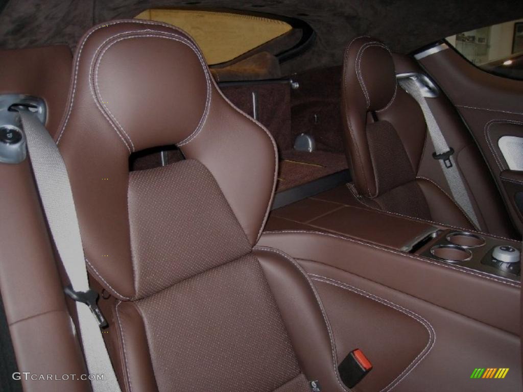 Bitter Chocolate Interior 2011 Aston Martin Rapide Sedan Photo #44945525