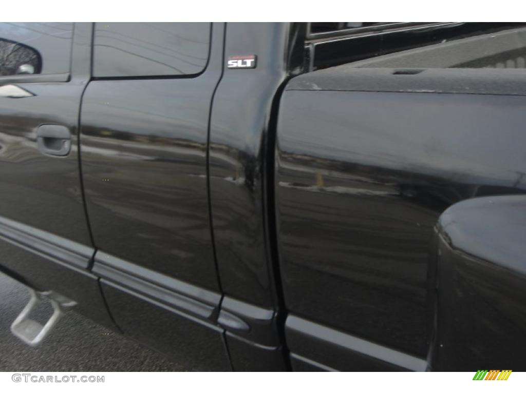 2000 Ram 3500 SLT Extended Cab 4x4 Dually - Black / Mist Gray photo #15
