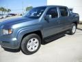 2007 Steel Blue Metallic Honda Ridgeline RTL  photo #3