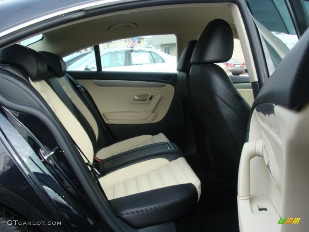 Cornsilk Beige Two Tone Interior 2010 Volkswagen CC Sport Photo #44946253