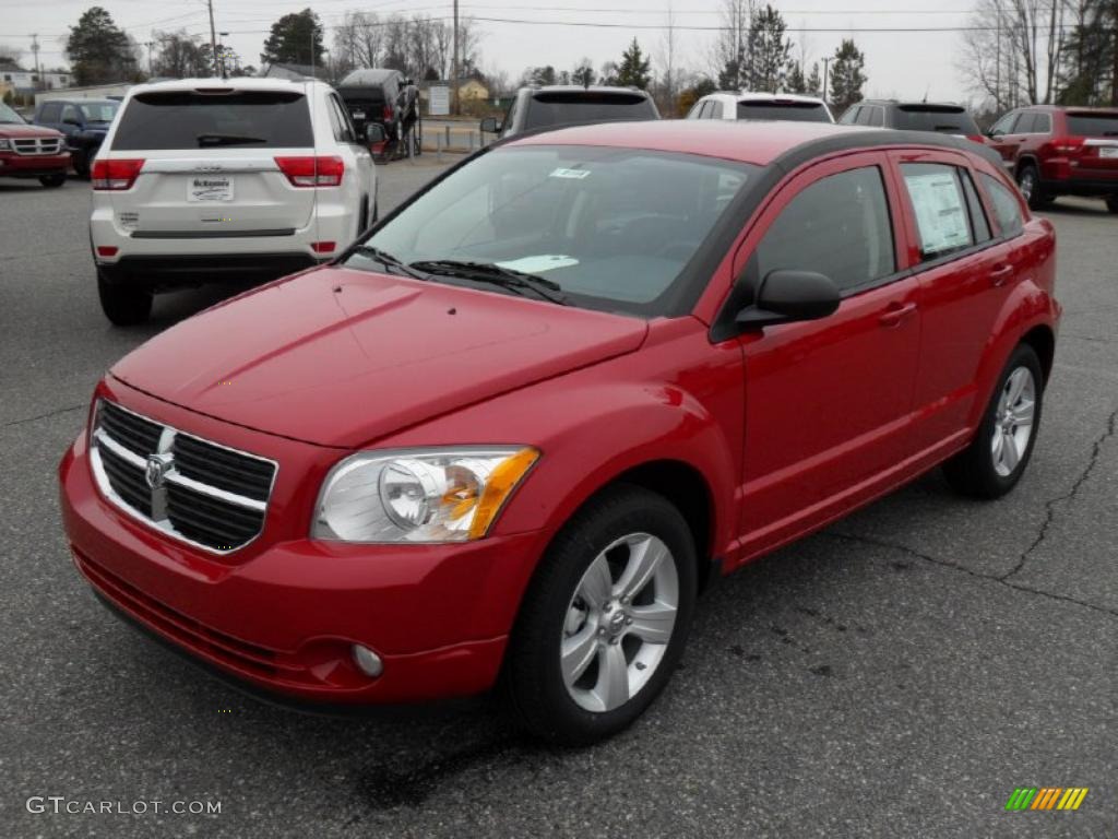 Redline 2-Coat Pearl 2011 Dodge Caliber Mainstreet Exterior Photo #44947117