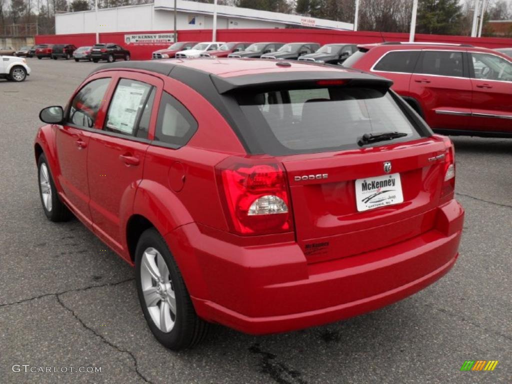 Redline 2-Coat Pearl 2011 Dodge Caliber Mainstreet Exterior Photo #44947129