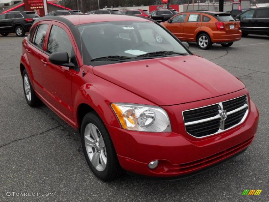 Redline 2-Coat Pearl 2011 Dodge Caliber Mainstreet Exterior Photo #44947169