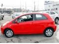 2007 Absolutely Red Toyota Yaris 3 Door Liftback  photo #10