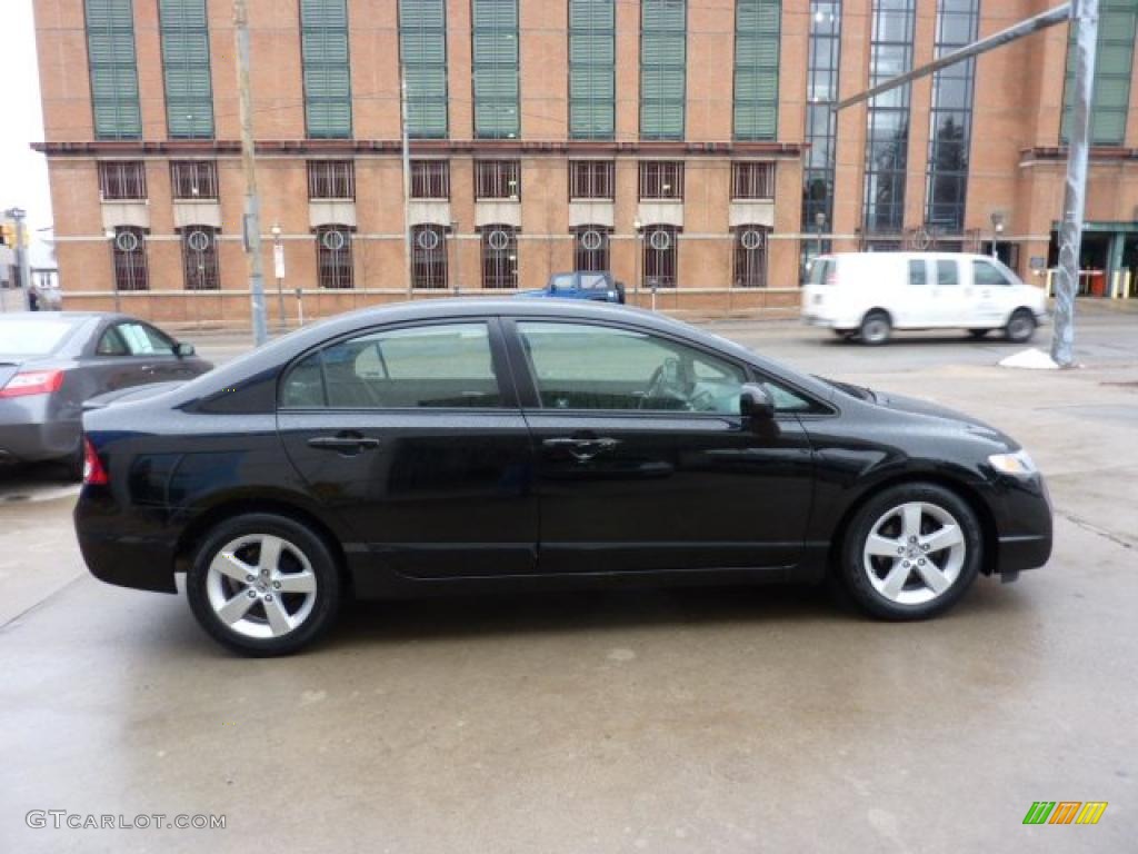 Black 2009 honda civic #3