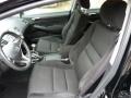 Black 2009 Honda Civic LX-S Sedan Interior Color