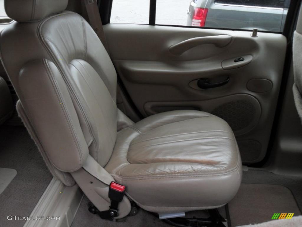 2000 Expedition Eddie Bauer 4x4 - Estate Green Metallic / Medium Parchment photo #21