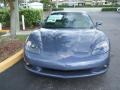 Supersonic Blue Metallic 2011 Chevrolet Corvette Coupe Exterior