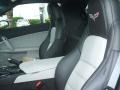 Ebony Black/Titanium 2011 Chevrolet Corvette Coupe Interior Color