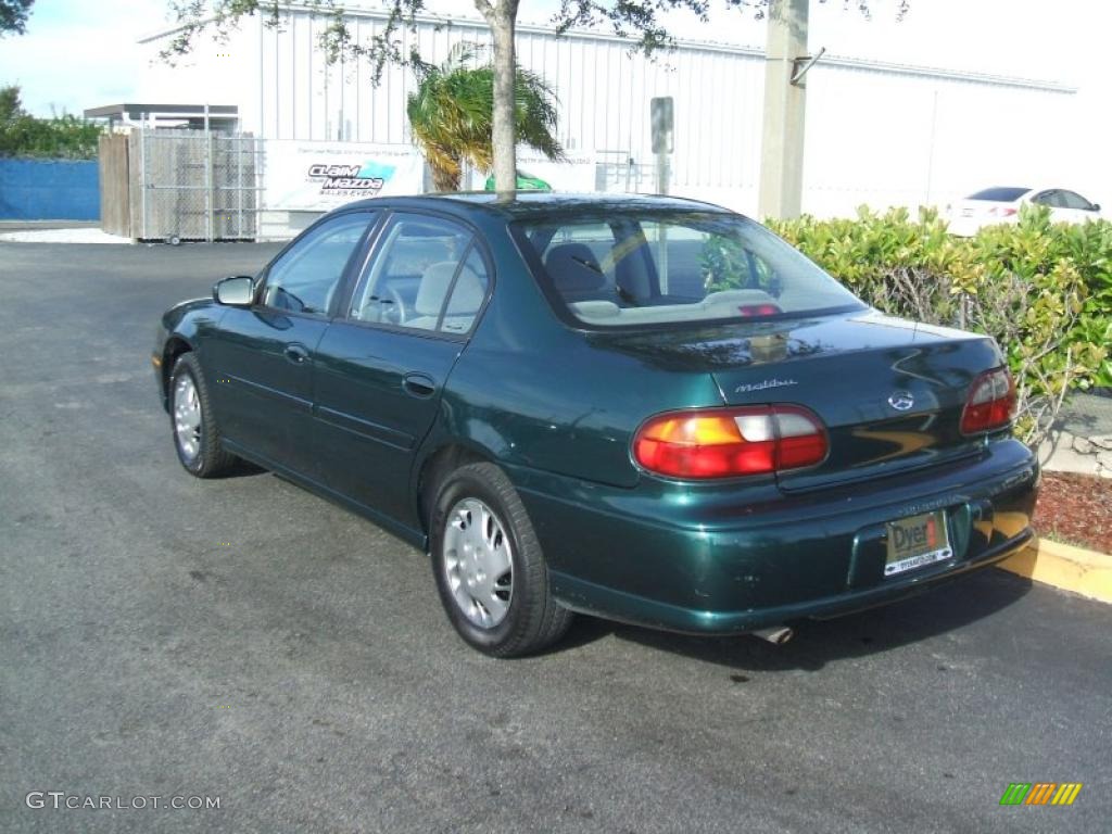 Dark Jade Green Metallic 1999 Chevrolet Malibu Sedan Exterior Photo #44949825