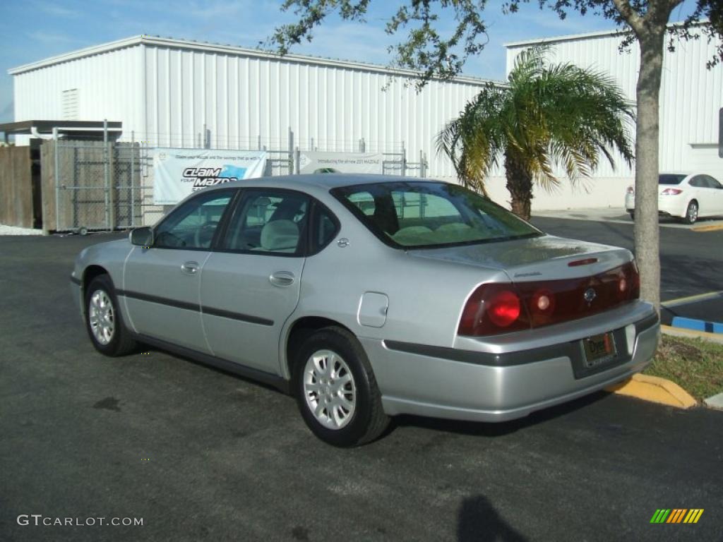 2001 Impala  - Galaxy Silver Metallic / Medium Gray photo #4