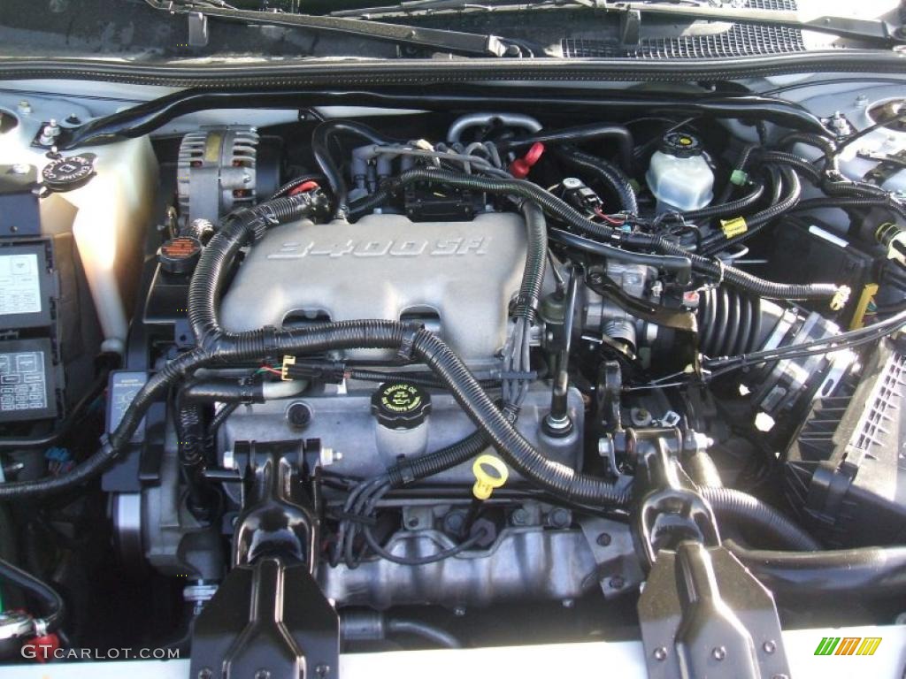 2001 Chevrolet Impala Standard Impala Model 3.4 Liter OHV 12-Valve V6 Engine Photo #44950097