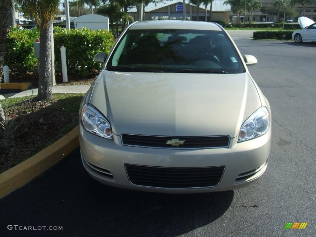 2010 Impala LS - Gold Mist Metallic / Ebony photo #2