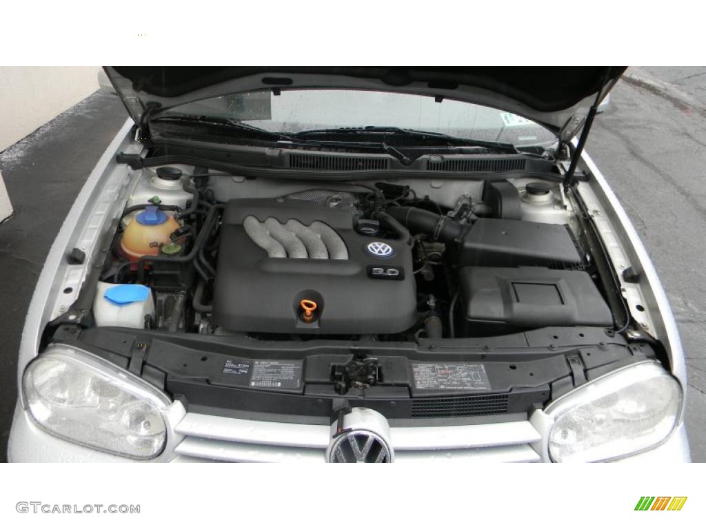 2000 Volkswagen Golf GLS 4 Door 2.0 Liter SOHC 8-Valve 4 Cylinder Engine Photo #44951102
