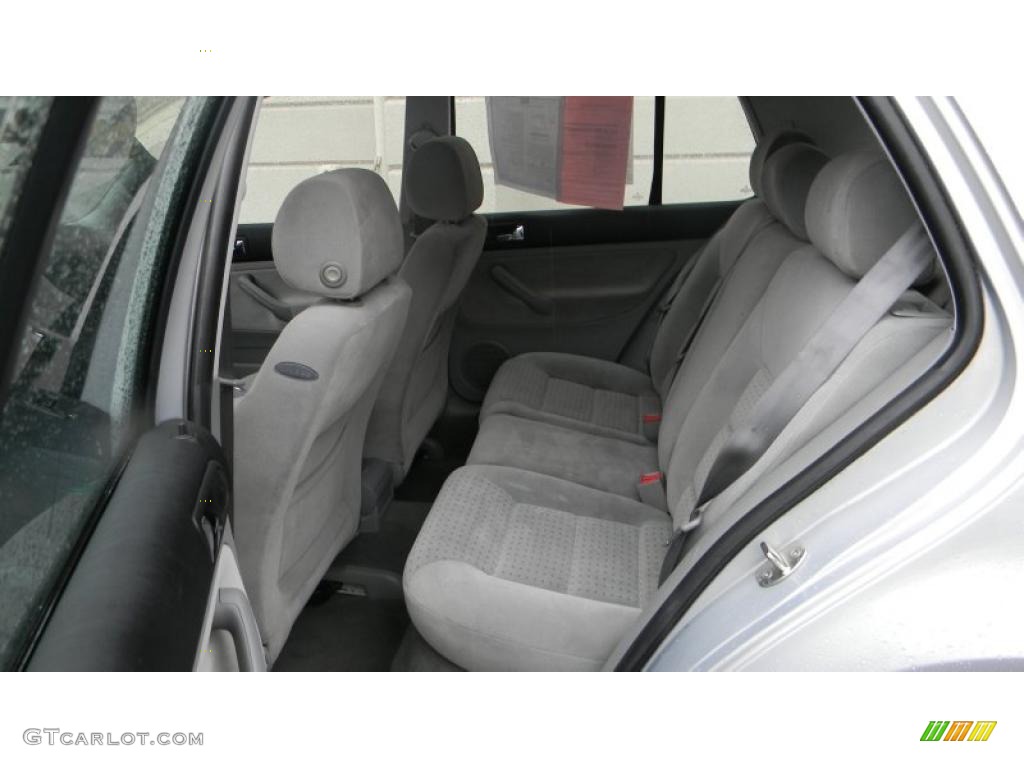 Gray Interior 2000 Volkswagen Golf GLS 4 Door Photo #44951106