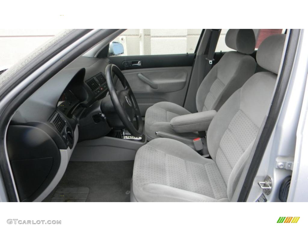 Gray Interior 2000 Volkswagen Golf GLS 4 Door Photo #44951122