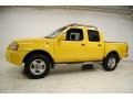 2002 Solar Yellow Nissan Frontier SE Crew Cab  photo #10