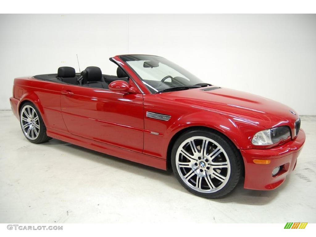Imola red bmw convertible #5