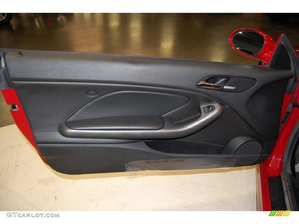 2006 BMW M3 Convertible Black Door Panel Photo #44951714